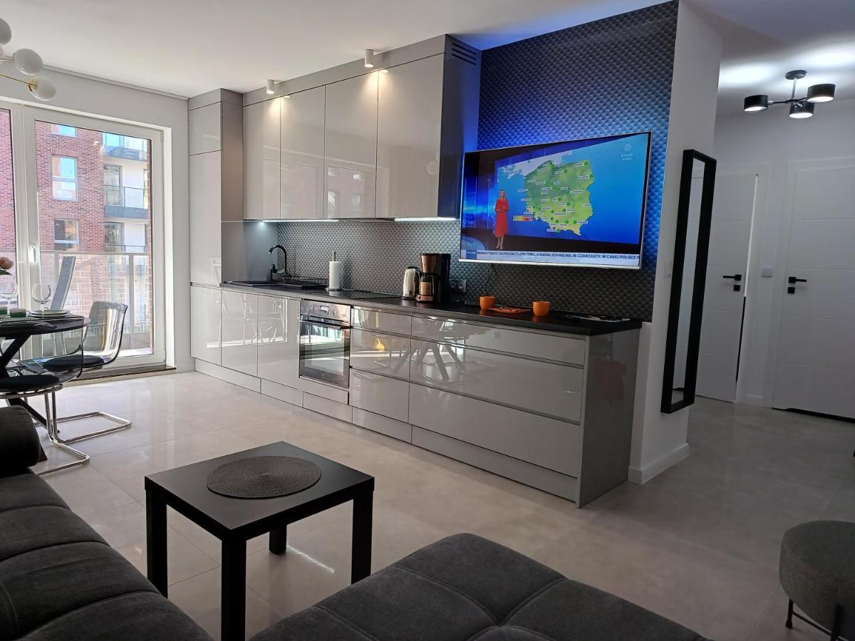 Mak Apartment Grobla - Free Parking - 3 Rooms Gdańsk Buitenkant foto